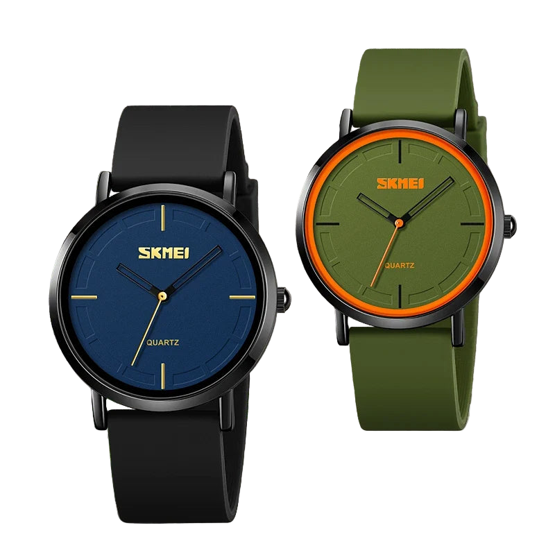 VASTARA vastara - luxury simple quartz watch for men casual waterproof sports unisex timepiece - waterproof metal watch (USA)