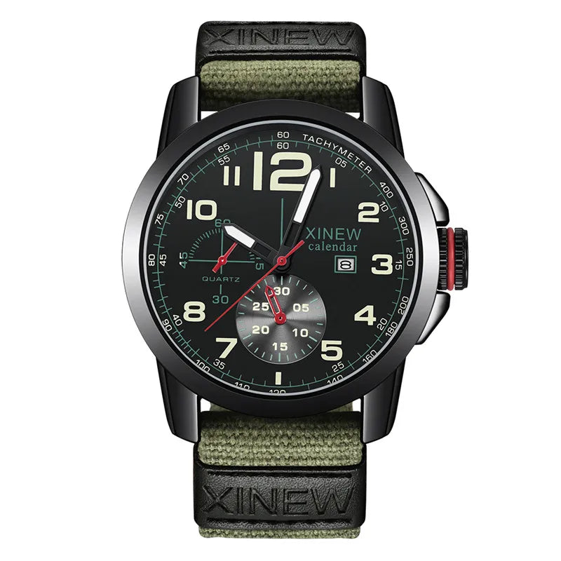 Men Big Brand XINEW Watches Fashion Nylon Band - Product Image 11