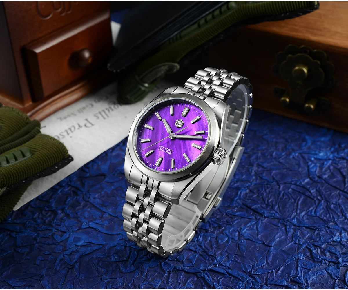 San Martin mm Miyota S MOP Dial Men GADA - Product Image 21