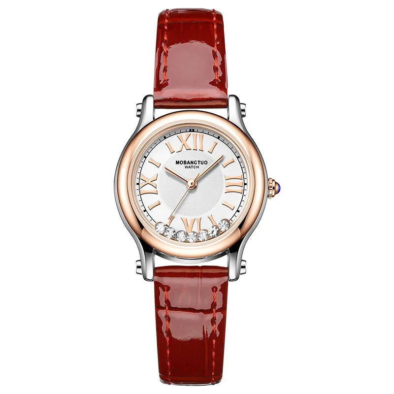Luxury Fashion Women Watch Set Colourful PU - Product Image 17