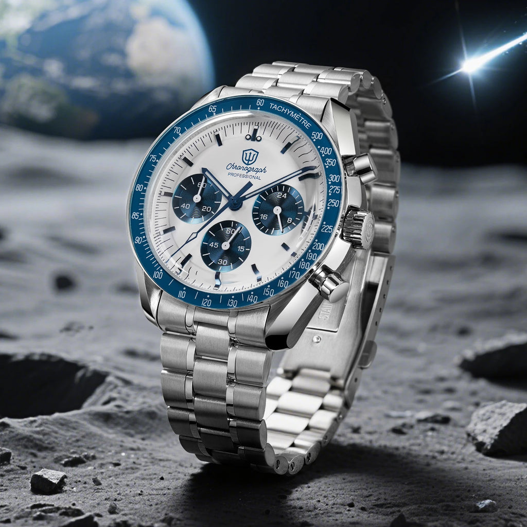 unisex classic watch vastara chronograph sapphire dives wd1863 multifunctional chronograph vk63 bubble sapphirewaterproof