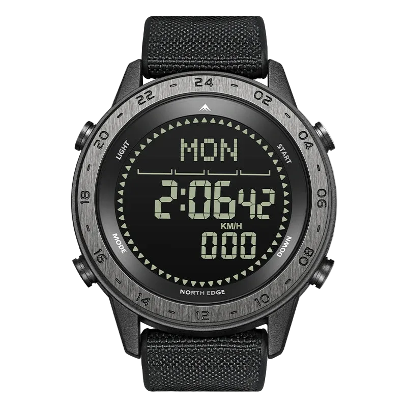 NORTH EDGE TANK Men's Digital Militray Watches - Luxury Watch with precision timepiece