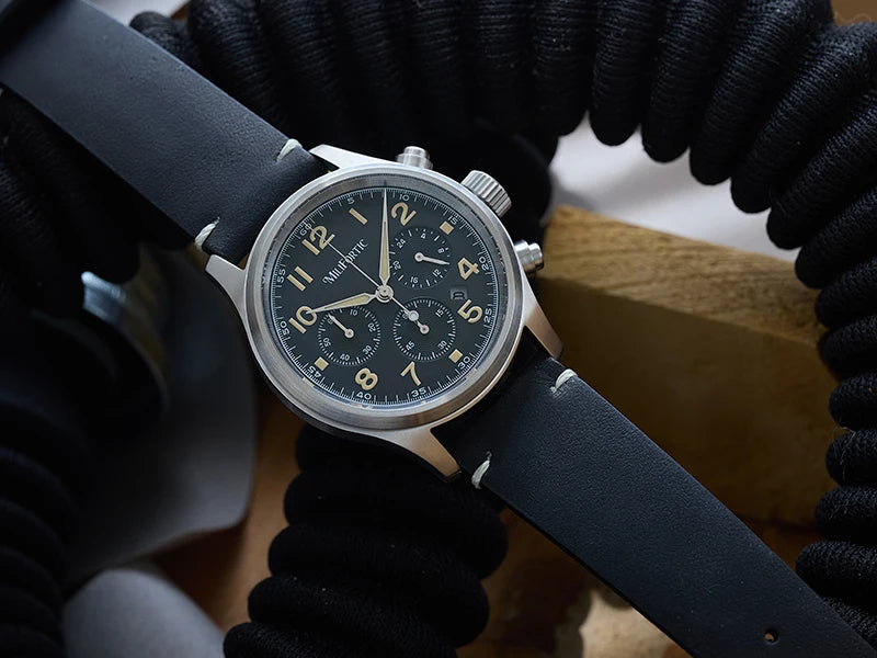 Milifortic Men's Solar Chronograph Sapphire Watch - Product Image 11