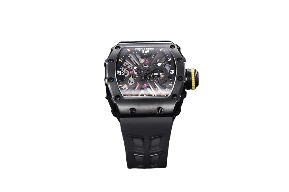 vastara - titanedge tonneau quartz watch watch 10 - casual unisex timepiece with chronograph (USA)