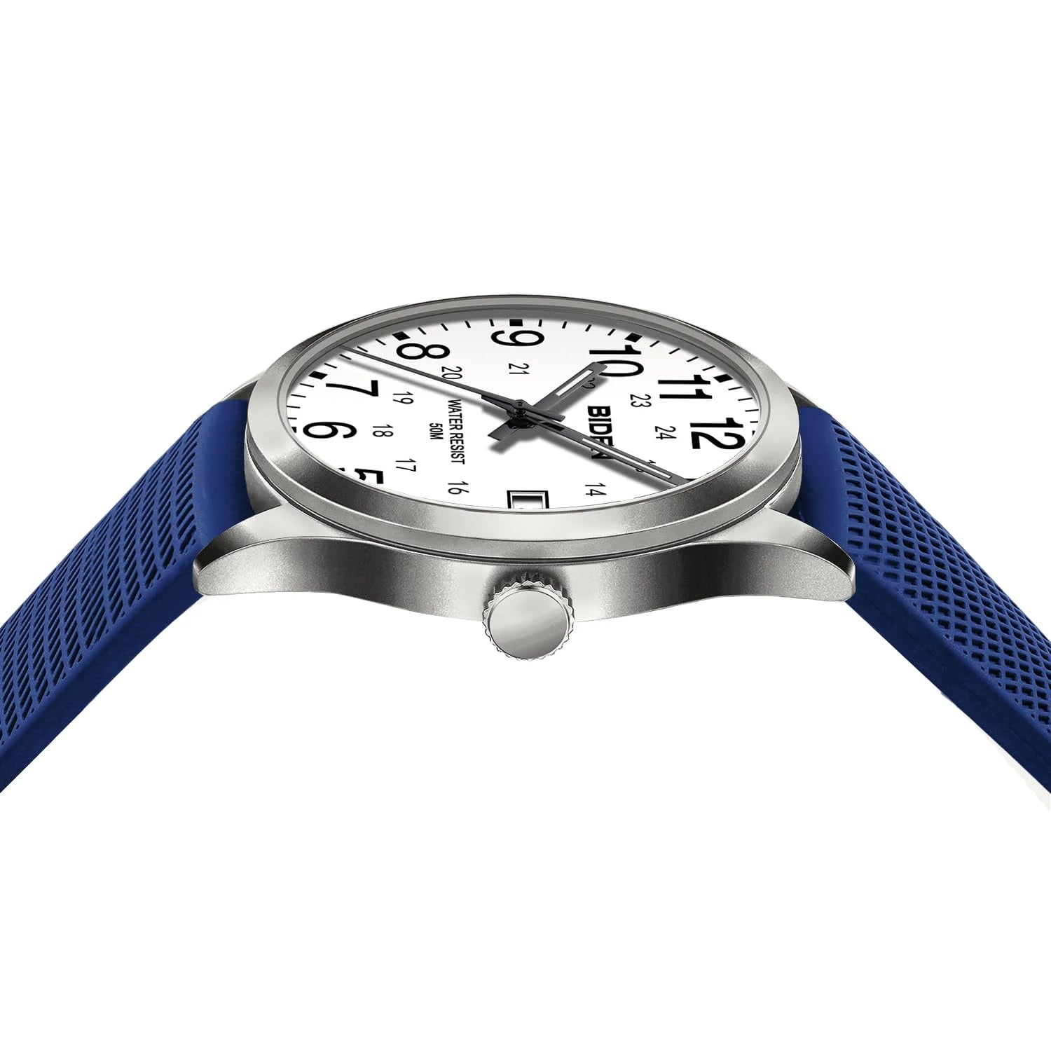 vastara - biden men's watch quartz sports watch 7 - sports unisex timepiece with waterproof (USA)