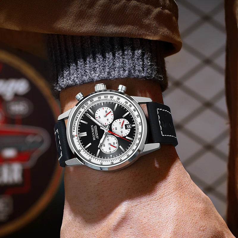 HONMIN Man Luxury Watch High Quality Waterproof - Product Image 3