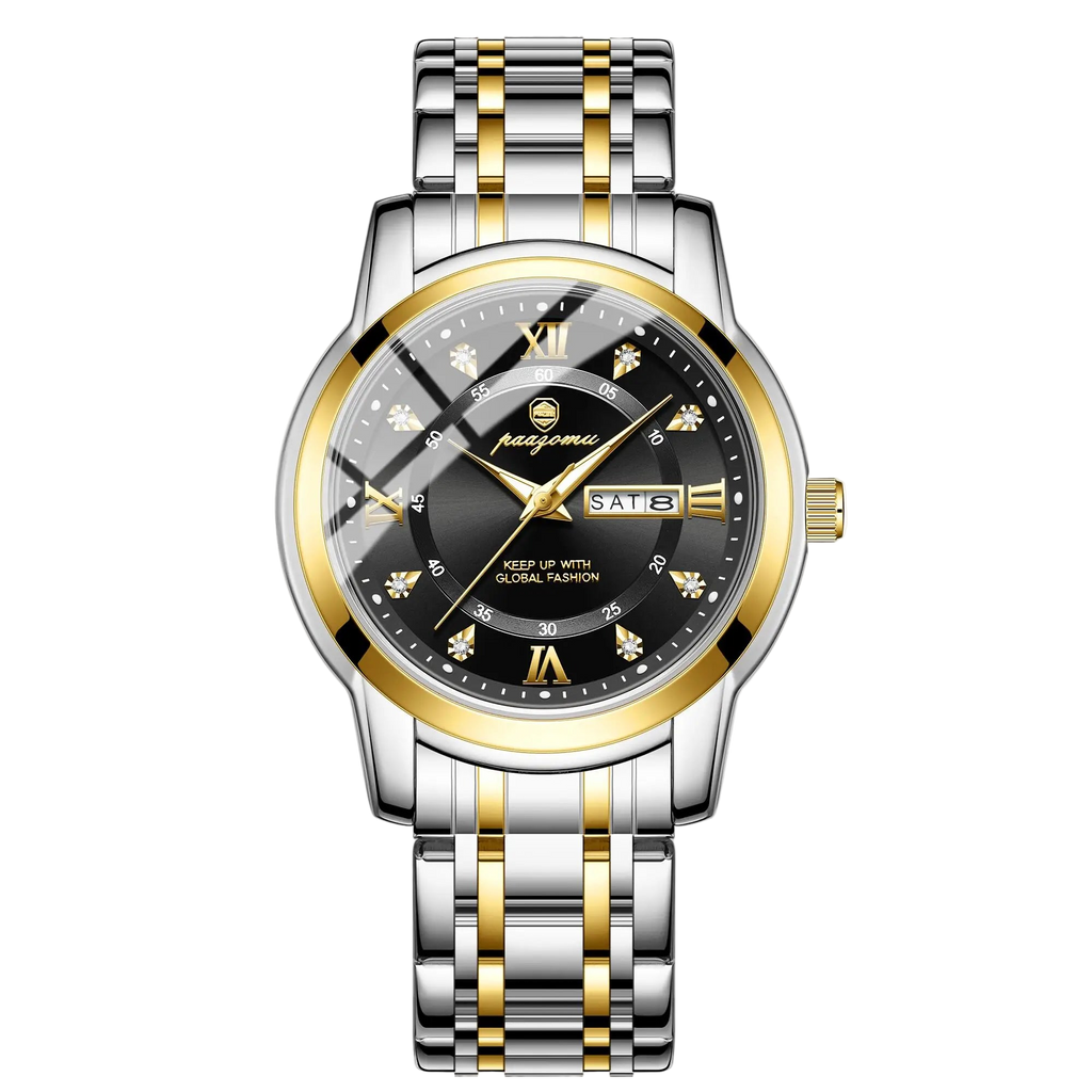 vastara - business men watch date week waterproof luminous watch 5 - casual unisex timepiece with waterproof (USA)