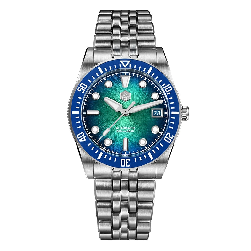 San Martin Men Diver Watch Automatic Mechanical - Luxury Watch with precision timepiece