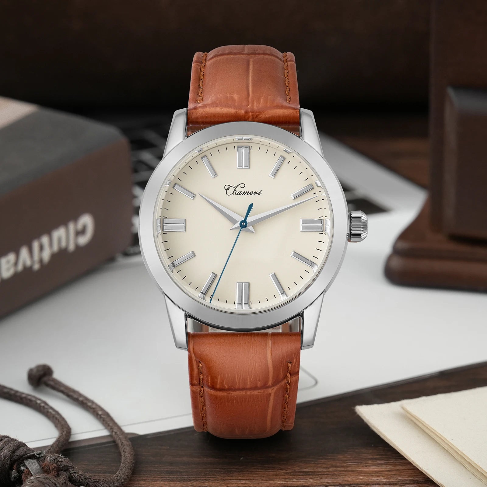 Chameri GS mm Vintage Watch VH Quartz Movement m - Product Image 13