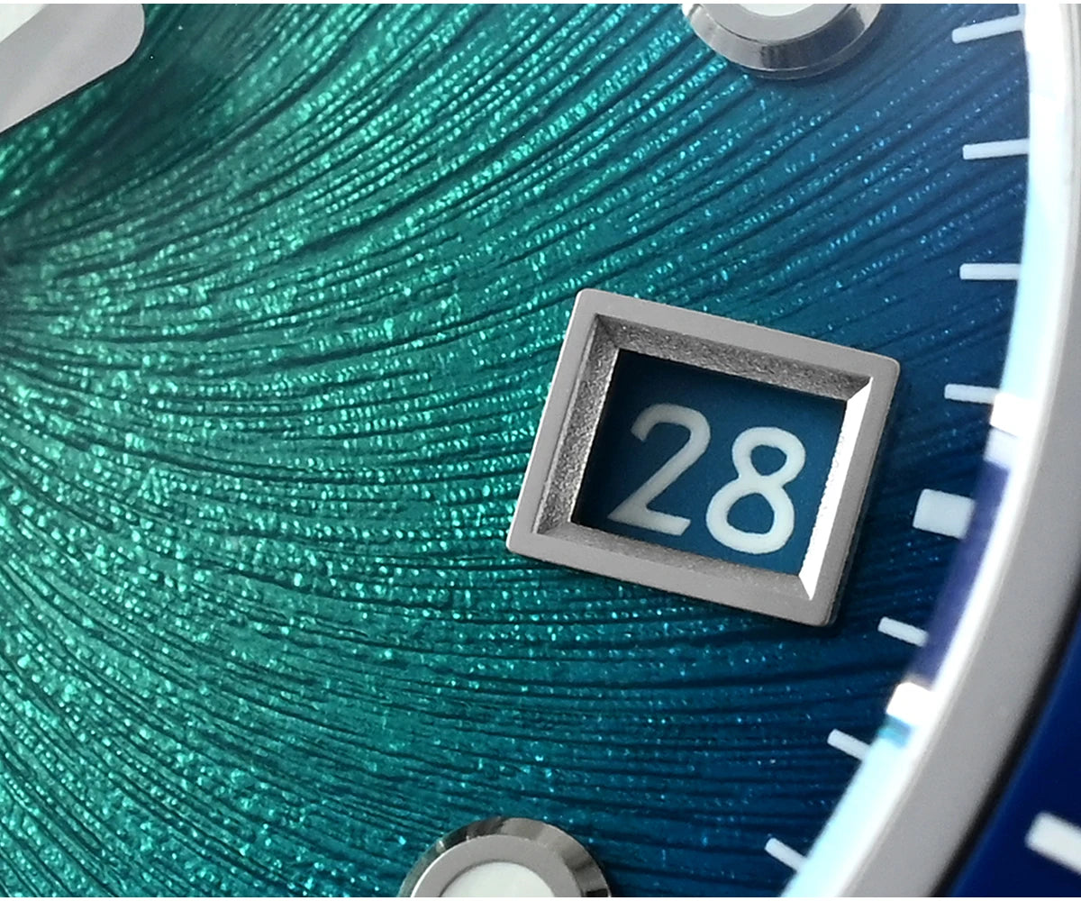 San Martin .mm mm Enamel Spiral Vortex Dial Men - Product Image 37