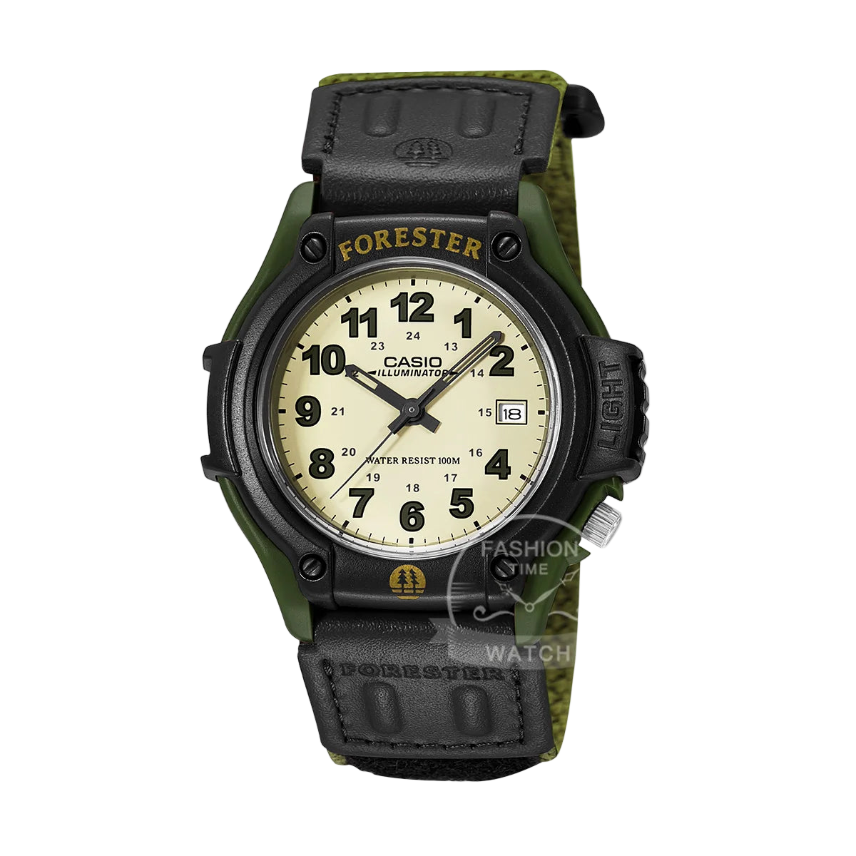 vastara - casio men s quartz watch trend style canvas strap - sports unisex watch with waterproof in neutral metal (USA)