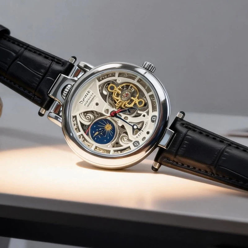  Luxury Moon Phase Men's Watches Original - Product Image 7