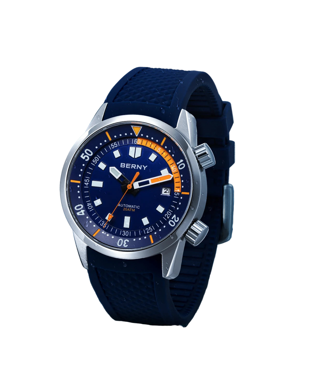 vastara - berny professional dive watch 200m watch 7 - sports unisex timepiece with waterproof (USA)