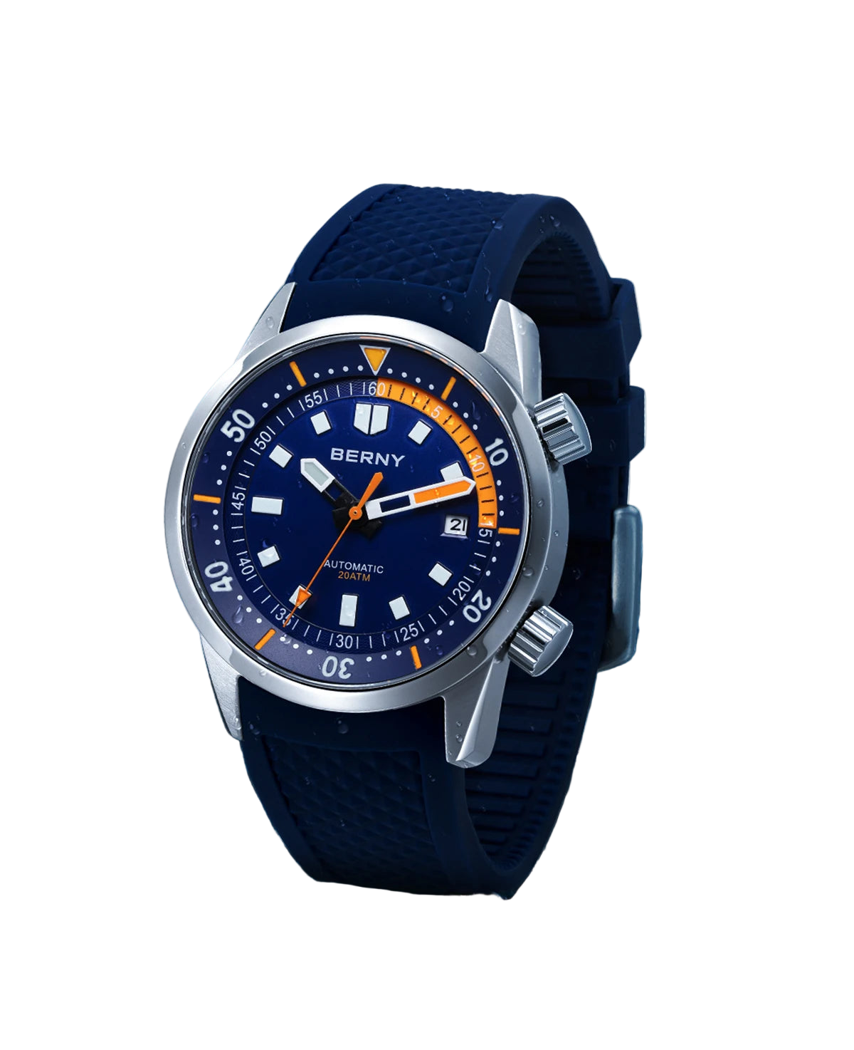 vastara - berny professional dive watch 200m watch 7 - sports unisex timepiece with waterproof (USA)