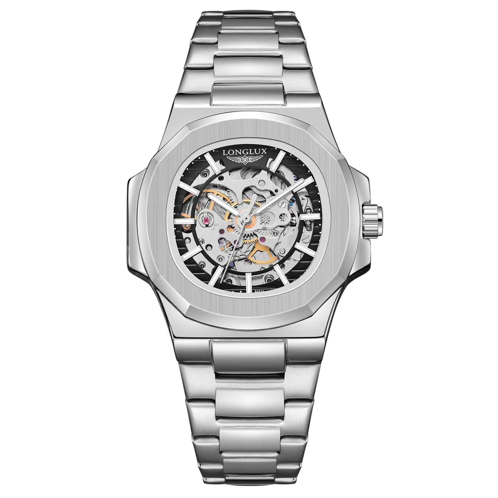 vastara - steelcrest phantom automatic watch watch 9 - formal unisex timepiece with waterproof (USA)