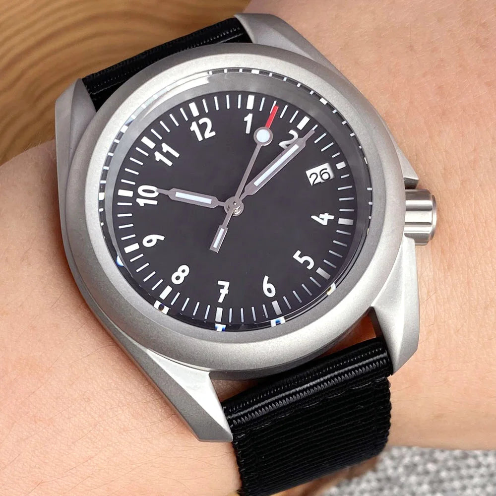 Tandorio Black MOP Shell Dial Lume mm NHMechanical - Product Image 29