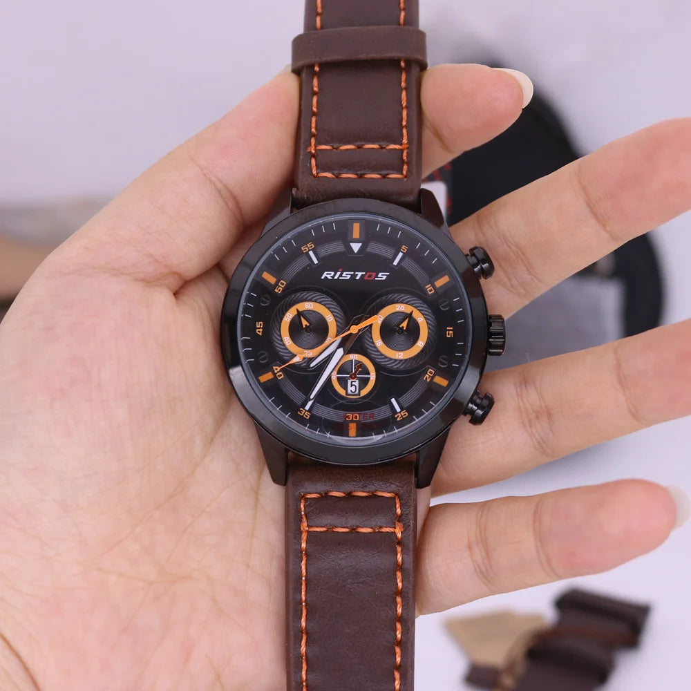 vastara miyota sport punk watch trade in leather models watch 30 - classic unisex timepiece with stainless steel (USA)