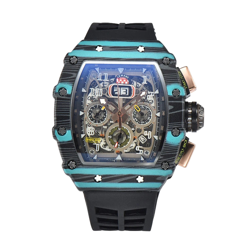 VASTARA vastara - vortexedge quartz sport watch unisex timepiece - stainless steel stainless steel watch (USA)