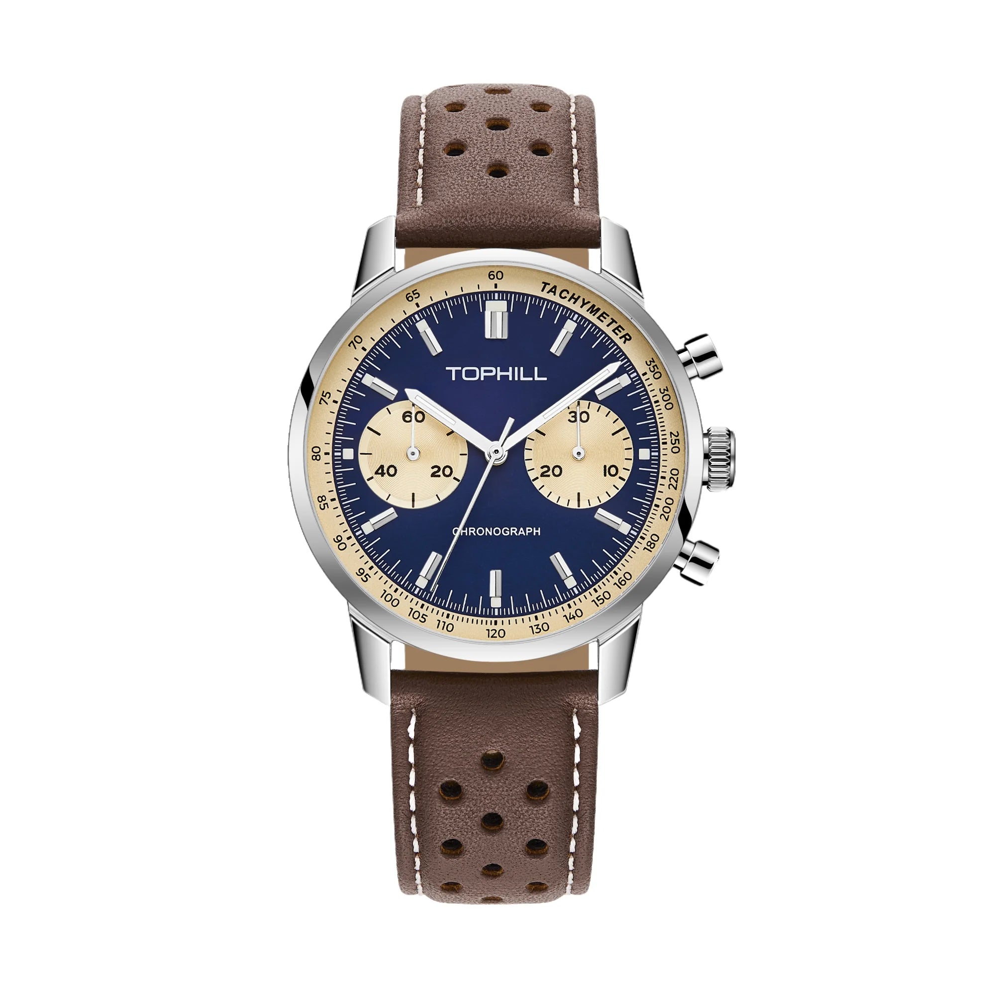 TOPHILL Chronograph Watch Racing Watch Seagull - Product Image 23