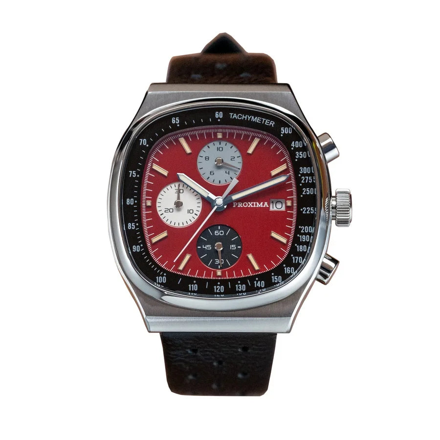 vastara proxima 39mm square watch – men’s chronograph watch 11 - casual unisex timepiece with chronograph (USA)