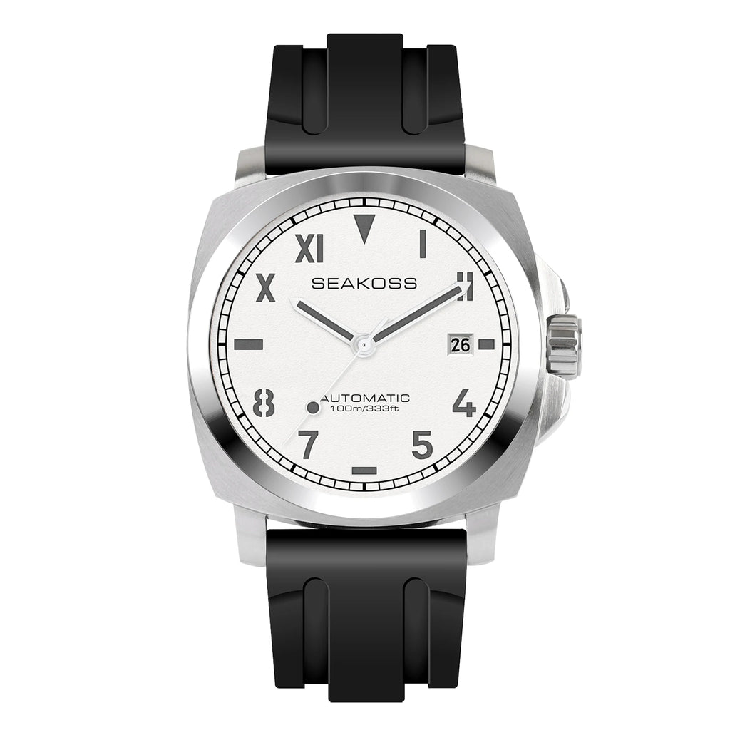 vastara seakoss 10bar diving es st1612 seagull 304l super luminous calendar 40mm sapphire watch 25 - classic unisex