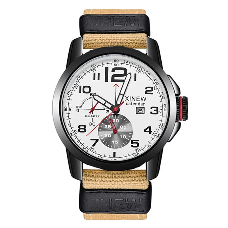 Men Big Brand XINEW Watches Fashion Nylon Band - Product Image 25