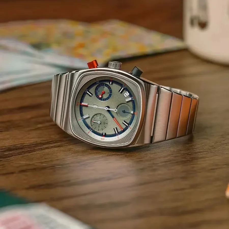 vastara square 's niche light 's -end 's trendy watch 8 - modern unisex timepiece with stainless steel (USA)