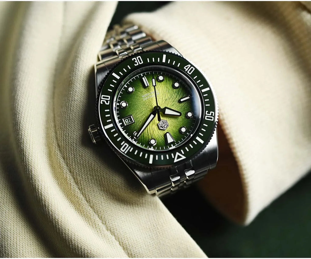 San Martin .mm mm Enamel Spiral Vortex Dial Men - Product Image 27