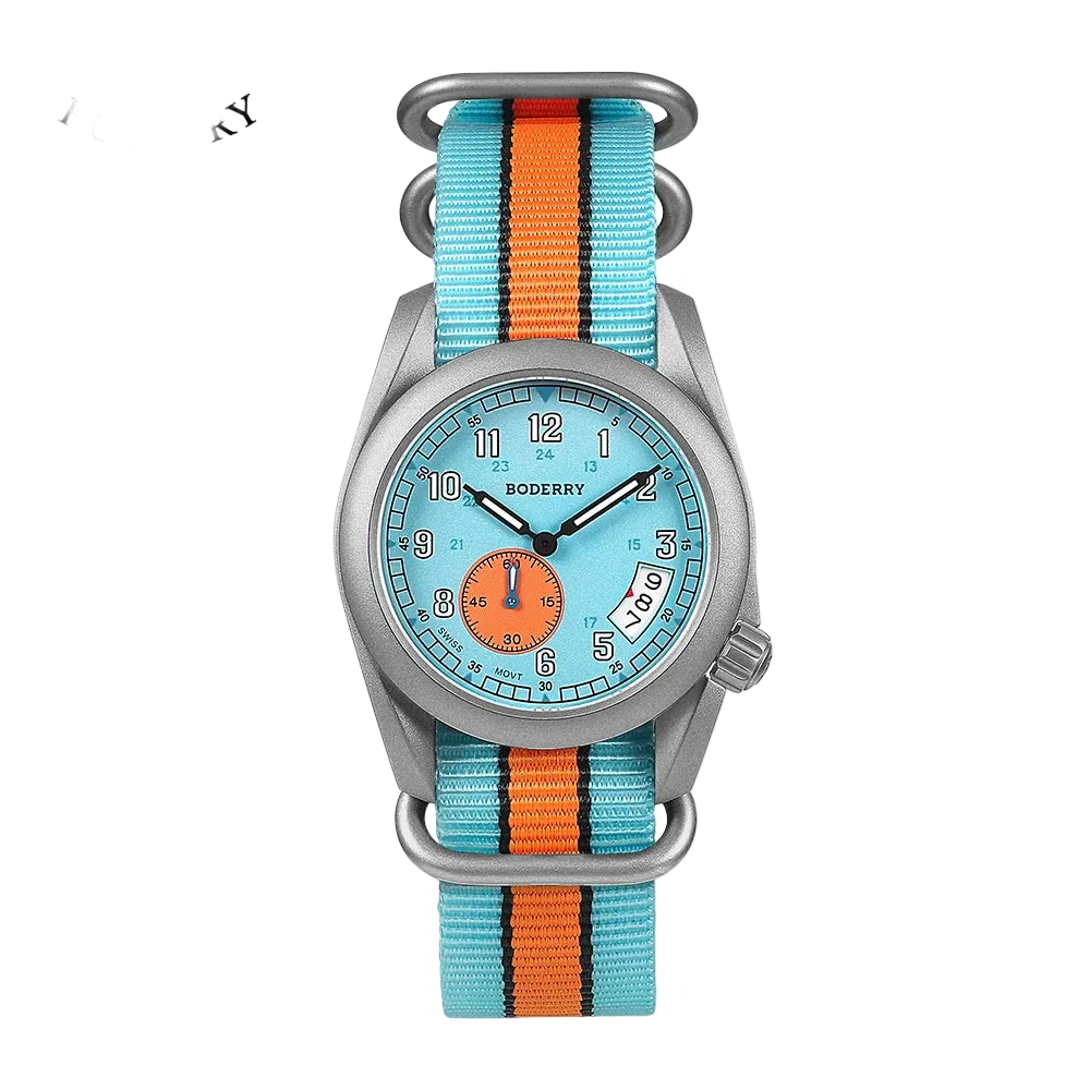 Boderry Field Watch Titanium Quartz Watches - Product Image 22