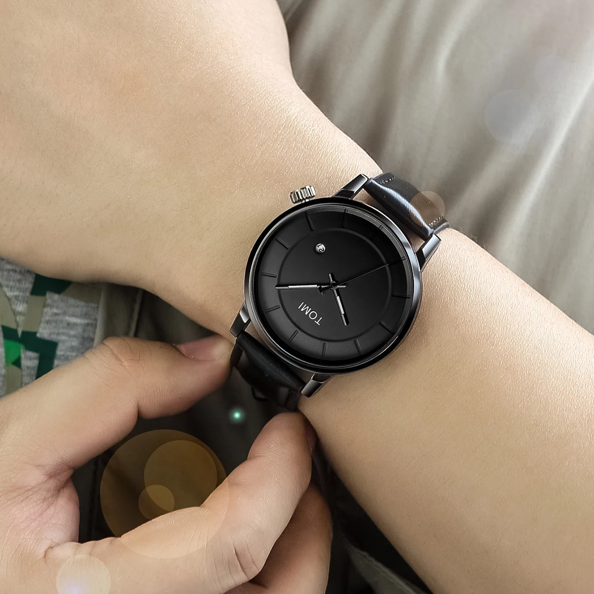 VASTARA vastara - tomi men’s classic quartz watch – business & fashion style unisex timepiece - quartz leather band watch