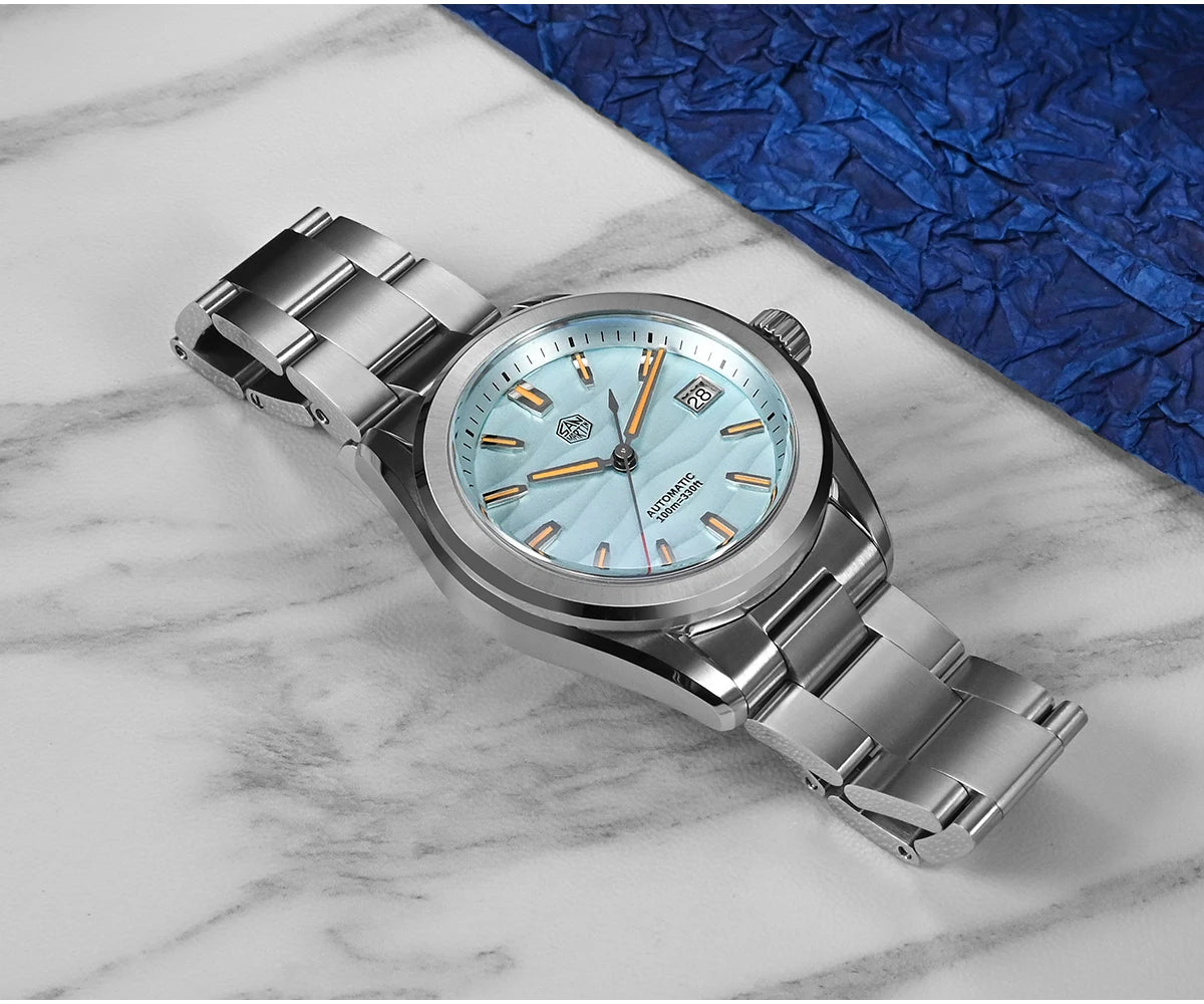 San Martin Men Automatic Watch mm Mechanical - Product Image 8