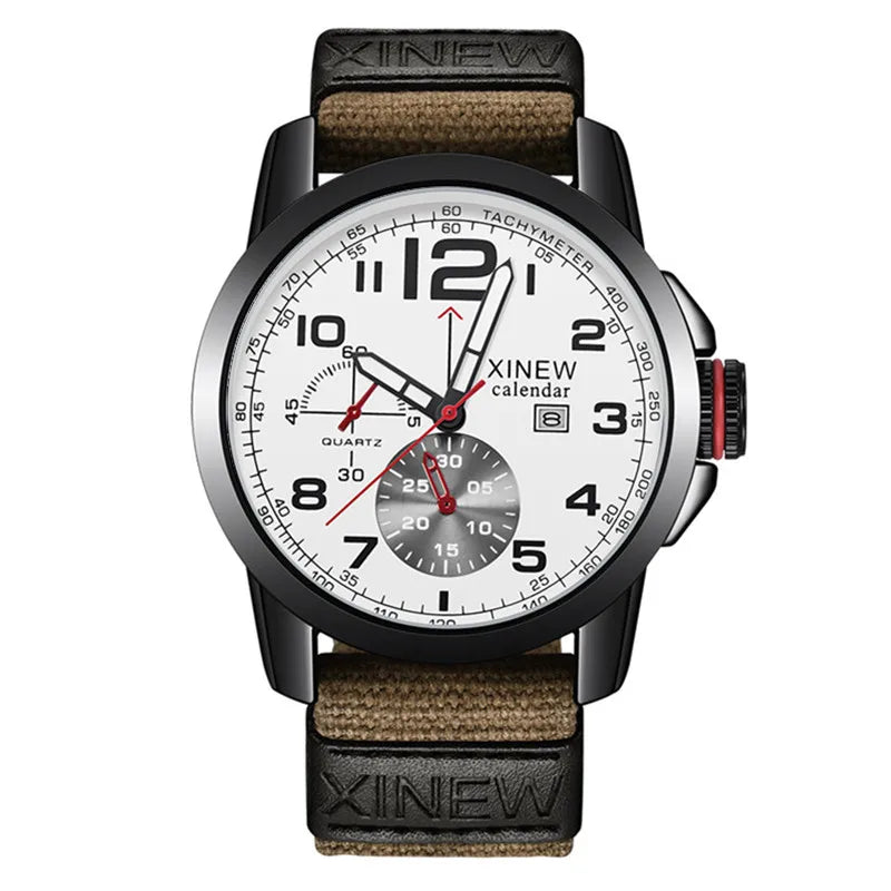 Men Big Brand XINEW Watches Fashion Nylon Band - Product Image 10