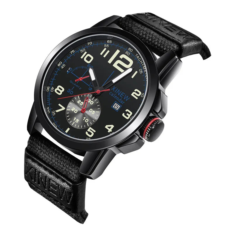 Men Big Brand XINEW Watches Fashion Nylon Band - Product Image 8