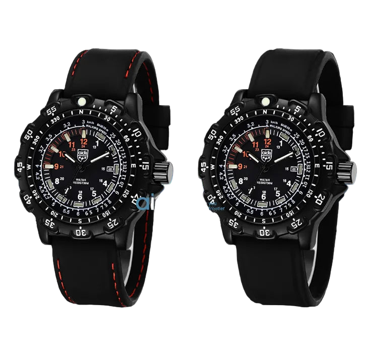 vastara - addies 5bar sport watch watch detail - reliable movement, waterproof, waterproof sports design (USA)