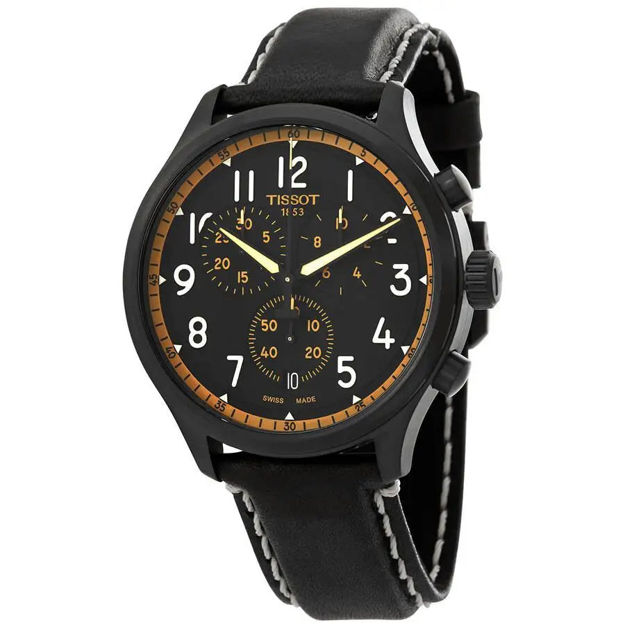Tissot | T-Sport Chronograph Quartz Black Dial - Quartz Watch with precise quartz movement