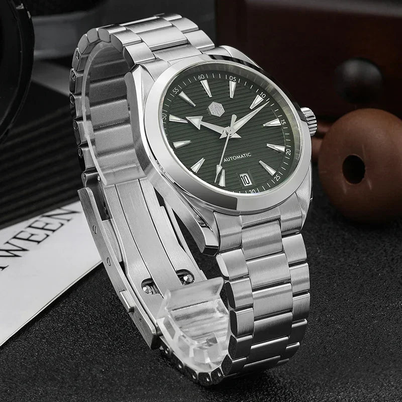 San Martin SNW V Men Watch NH Movement Sapphire - Product Image 10