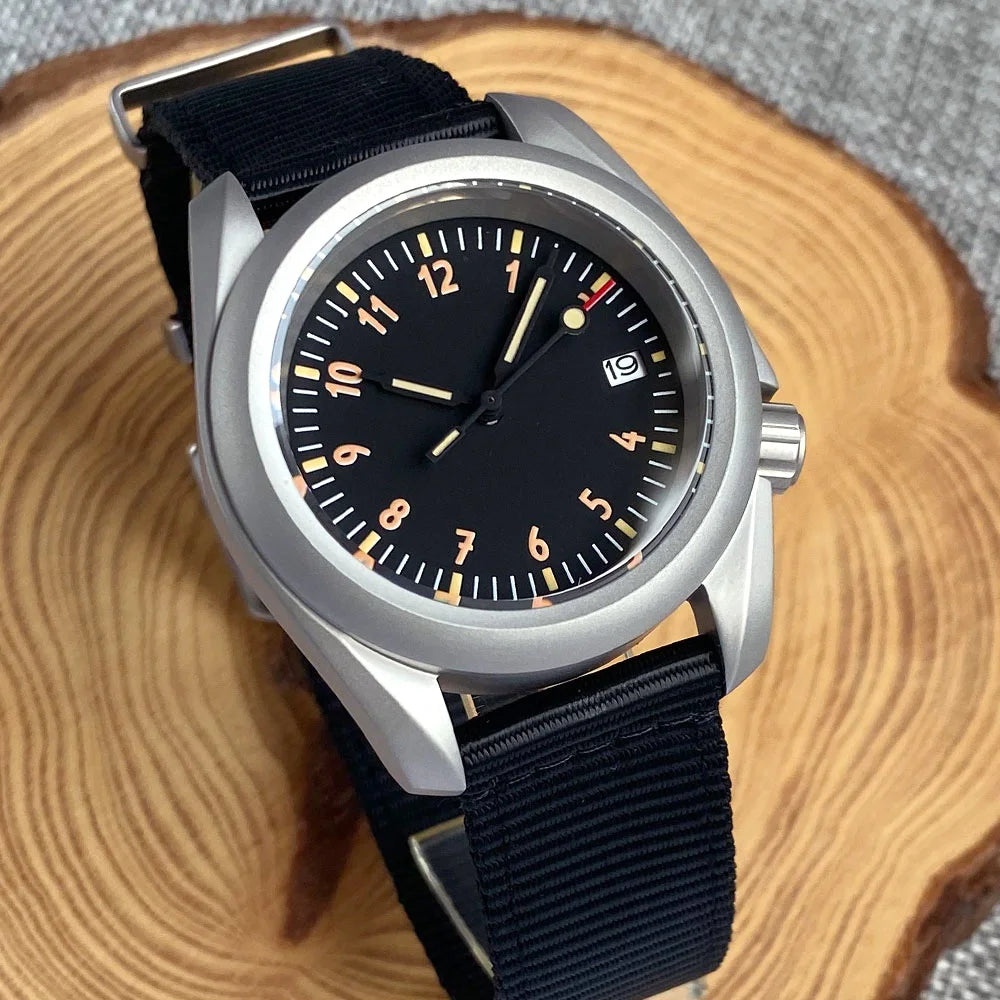 Tandorio Black MOP Shell Dial Lume mm NHMechanical - Product Image 9