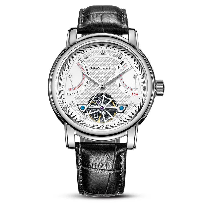 vastara - men's automatic mechanical wristwatch seagull watch 12 - casual luxury timepiece timepiece with waterproof (USA)