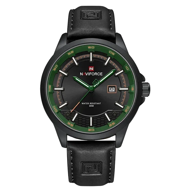 vastara naviforce 's es business calendar luminous number wrist es clocks gift relogio masculino watch 19 - business unisex