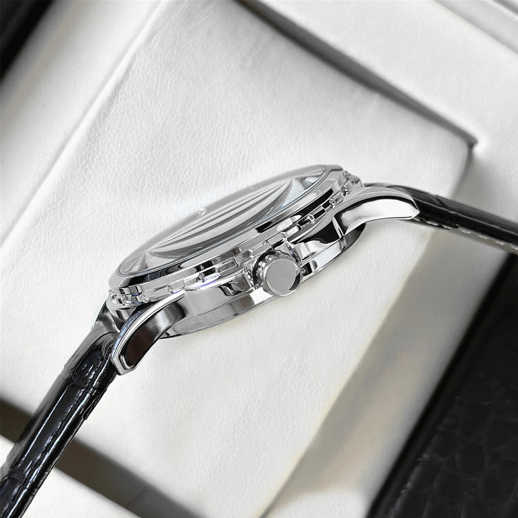 vastara - olevs arcad the everyday classic watch watch detail - quartz movement movement, waterproof, waterproof casual