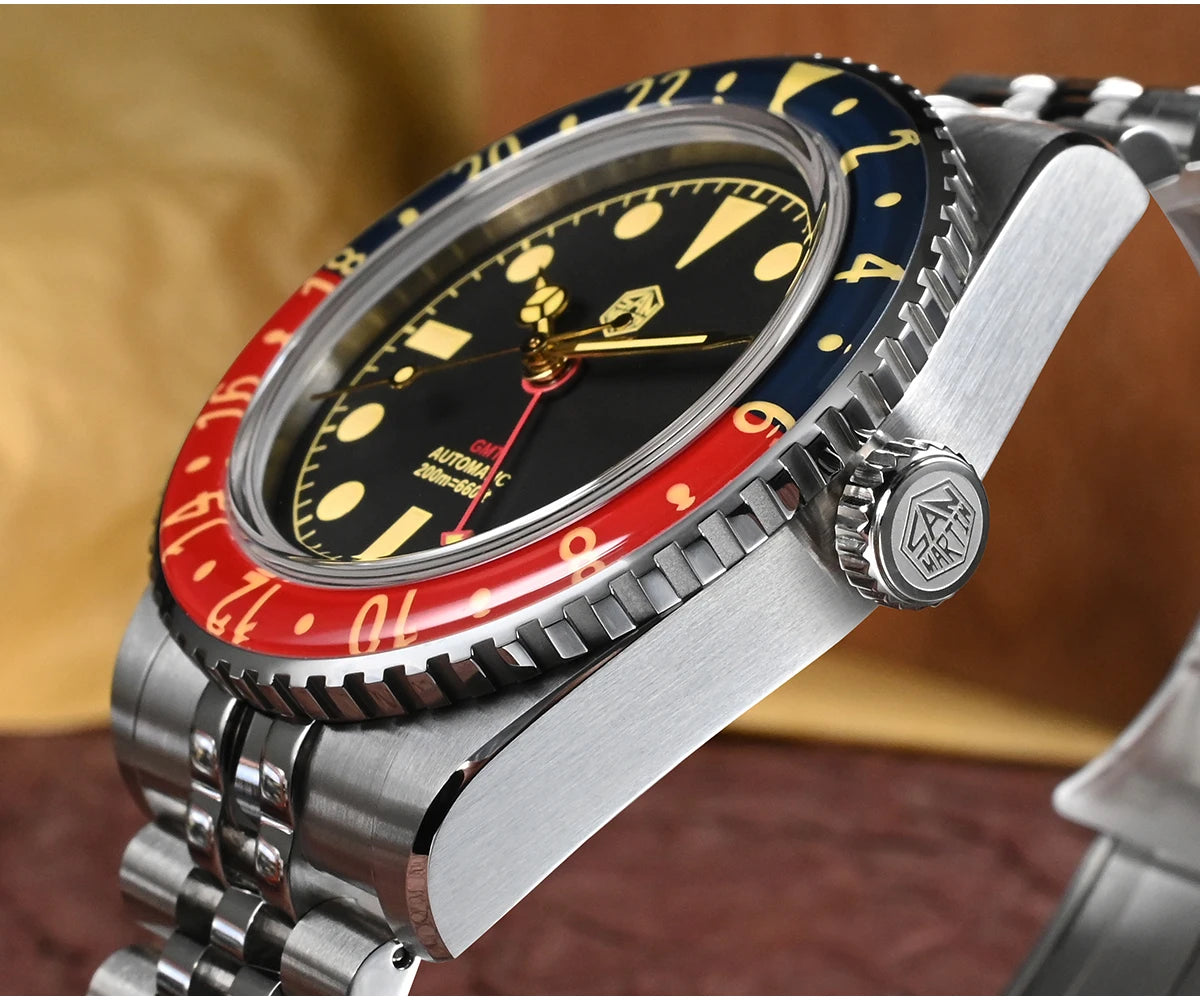 San Martin mm NH GMT Diver's Watch Men Sapphire - Product Image 44