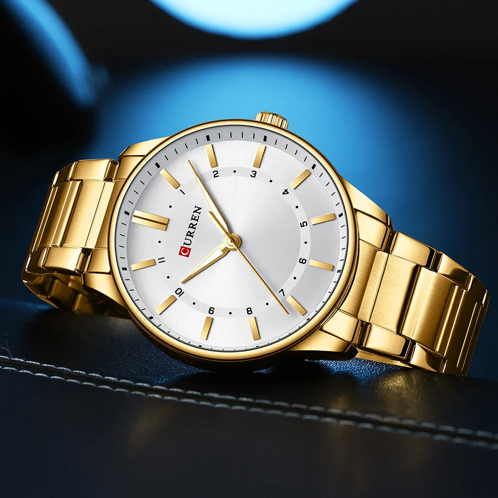 vastara 8430 classic 's luminous stainless steel business and leisure 's reloj hombre watch 17 - business unisex timepiece