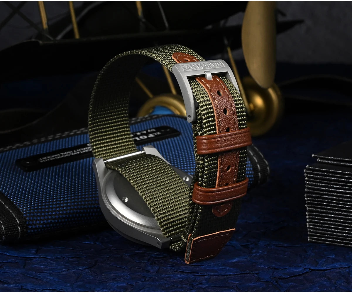 San Martin mm NH Field Automatic Watches Men Wrist - Product Image 30