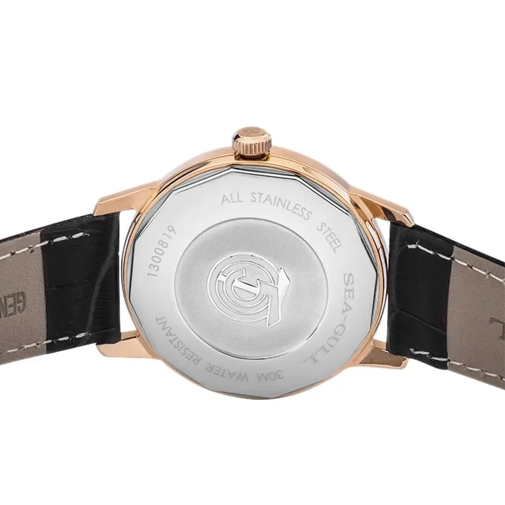 Seagull Men's Watch Classic Retro Re-Edition Gold - Product Image 3