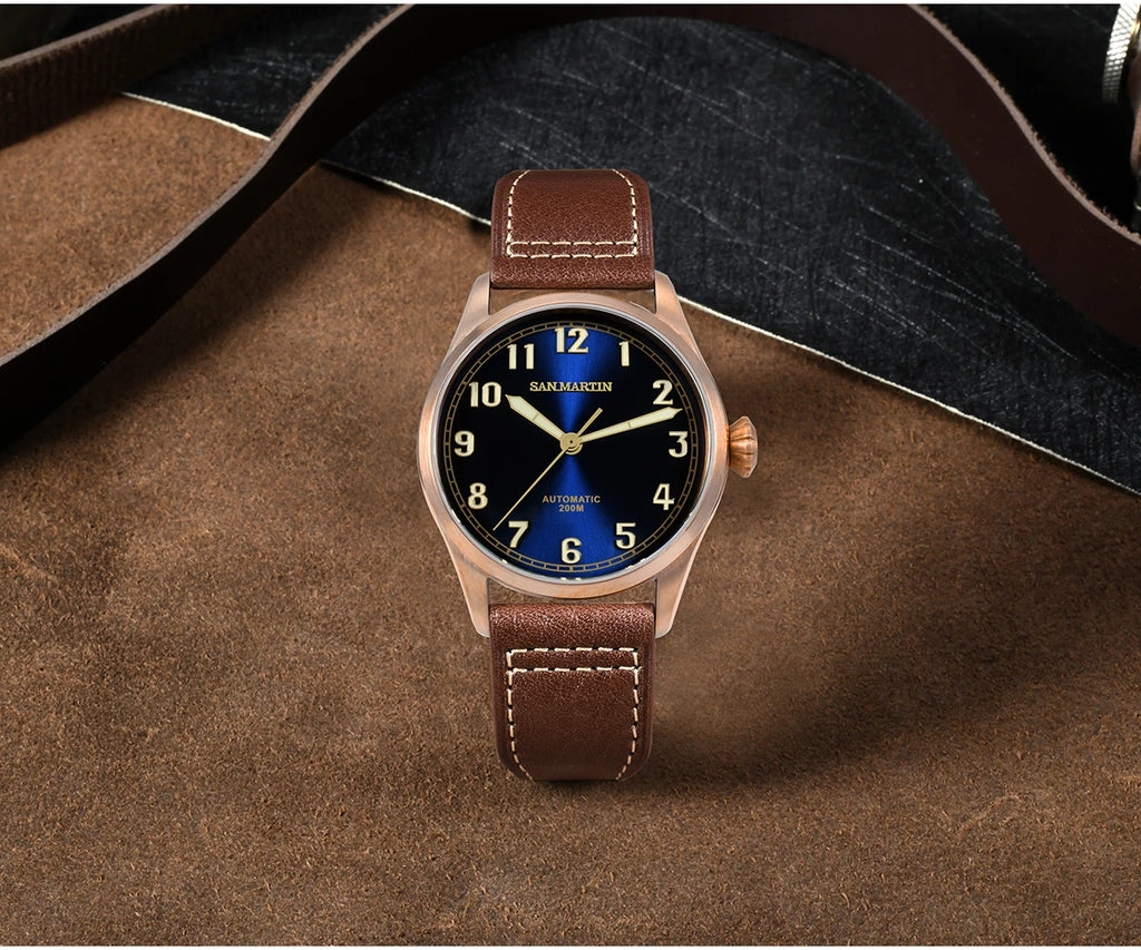 San Martin mm Retro Men Diver Watch CuSn Bronze - Product Image 11