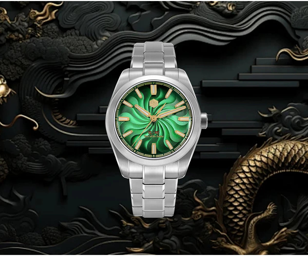 San Martin Guilloche Dial Snake Year mm Miyota S - Product Image 15