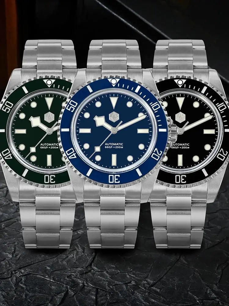 San Martin mm YN Luxury Watch Men Mechanical - Product Image 2