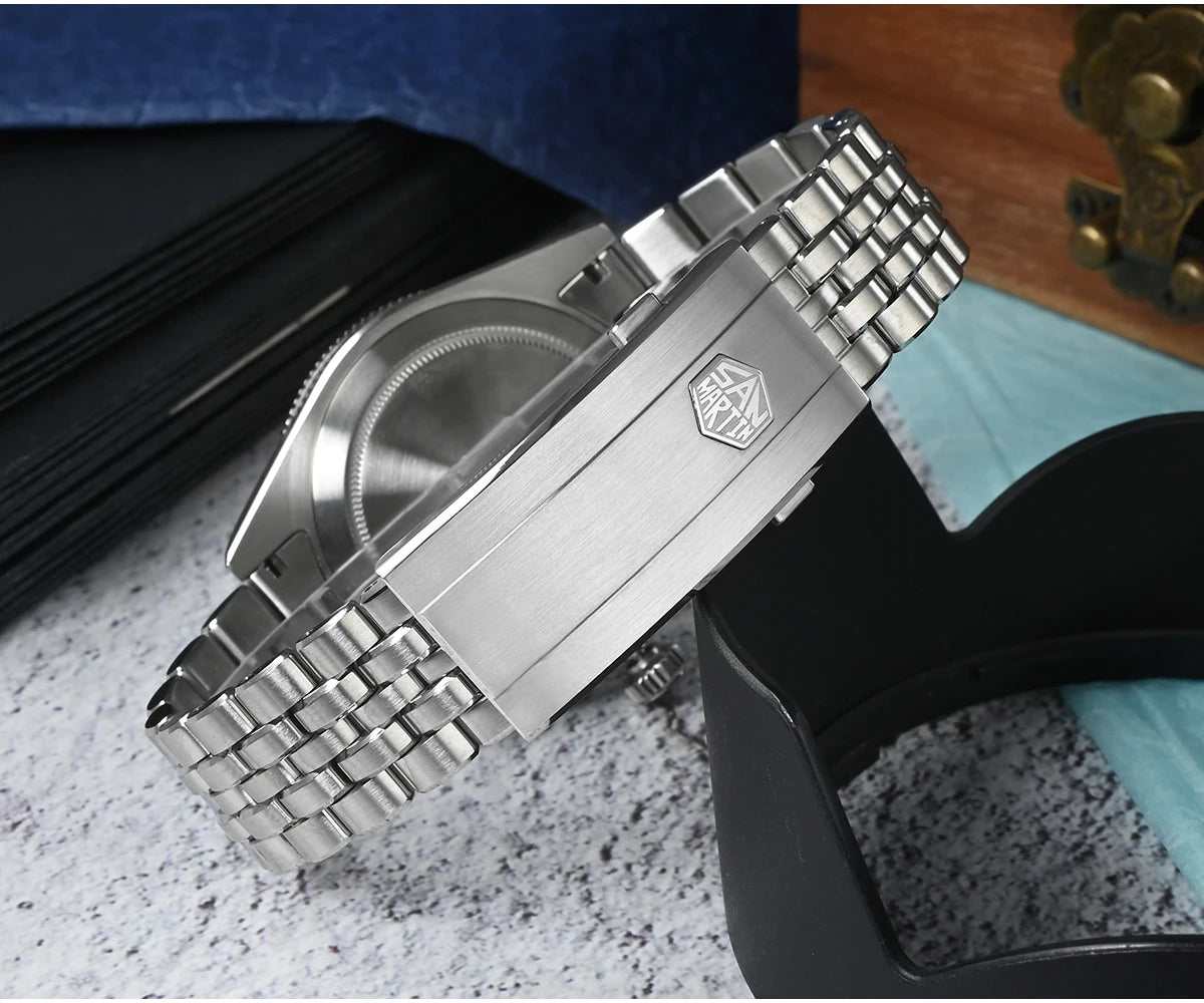 San Martin .mm mm Enamel Spiral Vortex Dial Men - Product Image 40