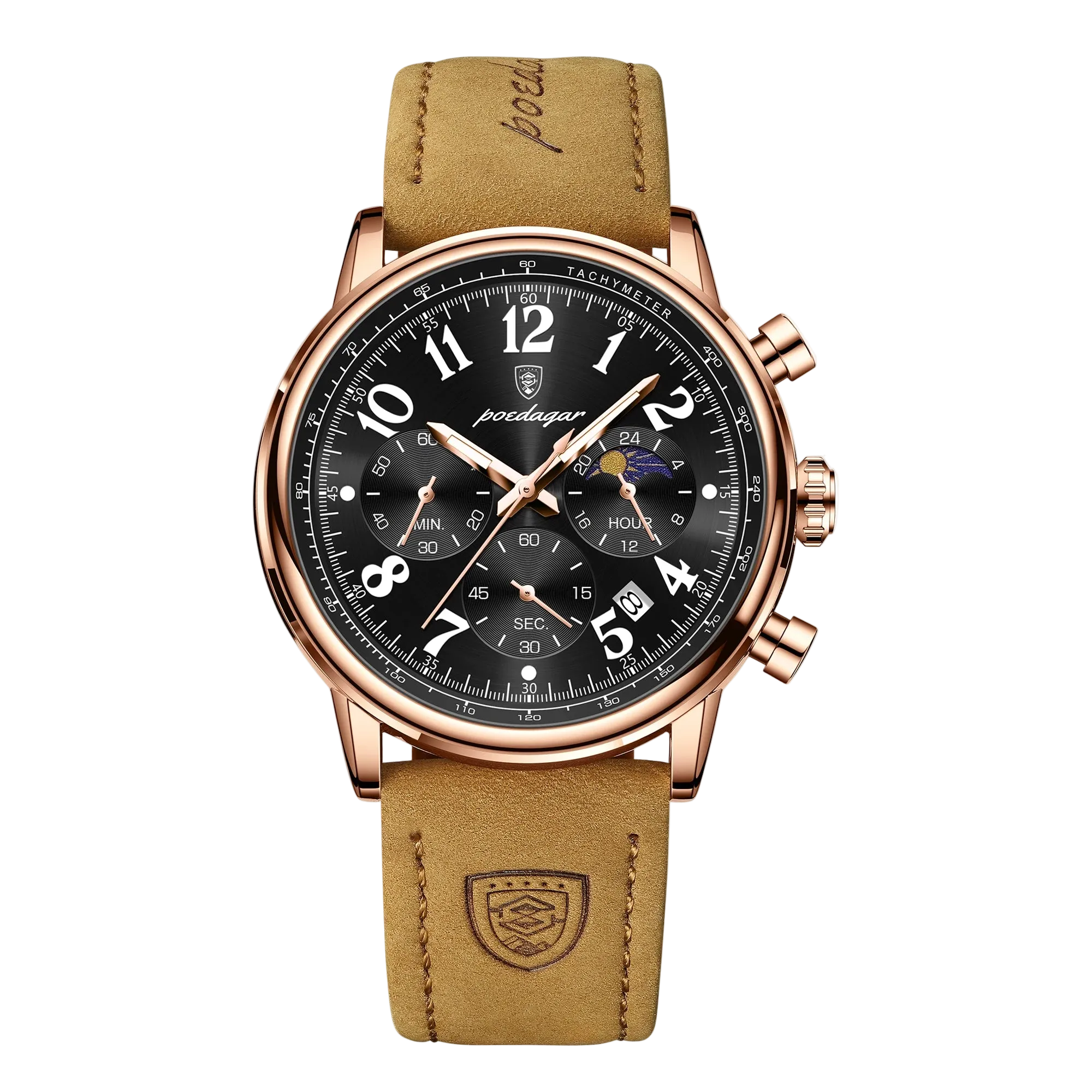 POEDAGAR Luxury Sports Military Men Watch - Product Image 24