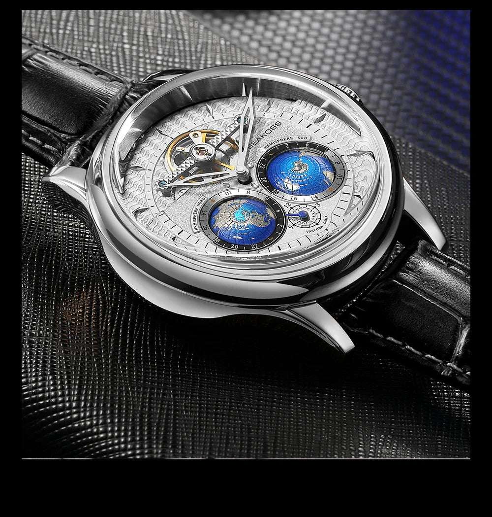 sell vastara seakoss 1963 watch 12 - classic unisex timepiece with chronograph (USA)